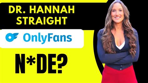 dr. hannah straight nude pics|drhannahstraight .